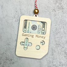 Load image into Gallery viewer, Customized Christmas Money Holder Ornament for Game Enthusiasts
