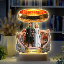 Load image into Gallery viewer, You&#39;re My Precious Adventure Couple LED Light - Personalized Gifts for Couples Led Night Light PopCulturePrints
