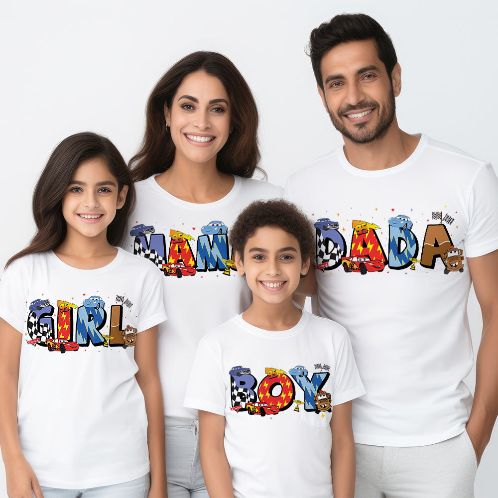 "Celebrate Family with Joyful Designs" - Personalized Family T-Shirts - Custom Gifts for Kids, Parents, and Grandparents Shirts PopCulturePrints