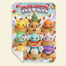 Load image into Gallery viewer, “Wrap Your Loved Ones in Joy” - Lovely Dumpling Blanket, Personalized Gift for All Ages
