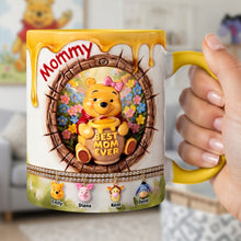 Load image into Gallery viewer, "Best Mom Ever" - Customizable Coffee Accent Mug for Special Moms - Perfect Gift for Mother's Day, Grandmas, and More Coffee Mug PopCulturePrints
