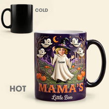Load image into Gallery viewer, "Spook-tacular Moments Await!" - Personalized Halloween Magic Mug for Grandma &amp; Kids Coffee Mug PopCulturePrints
