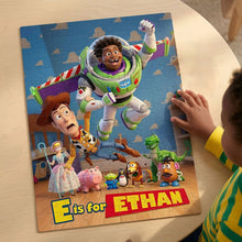 Load image into Gallery viewer, E is for Ethan - Custom Photo Jigsaw Puzzle for Kids
