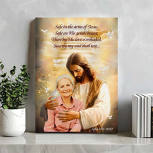 Load image into Gallery viewer, Personalized Jesus Canvas Print - Custom Photo Gift Poster &amp; Canvas PopCulturePrints
