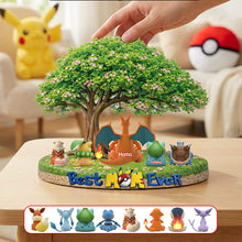 Load image into Gallery viewer, Best Mom Ever - Personalized Monster Adventure Acrylic Plaque for Mom and Kids Shaped Plaques PopCulturePrints
