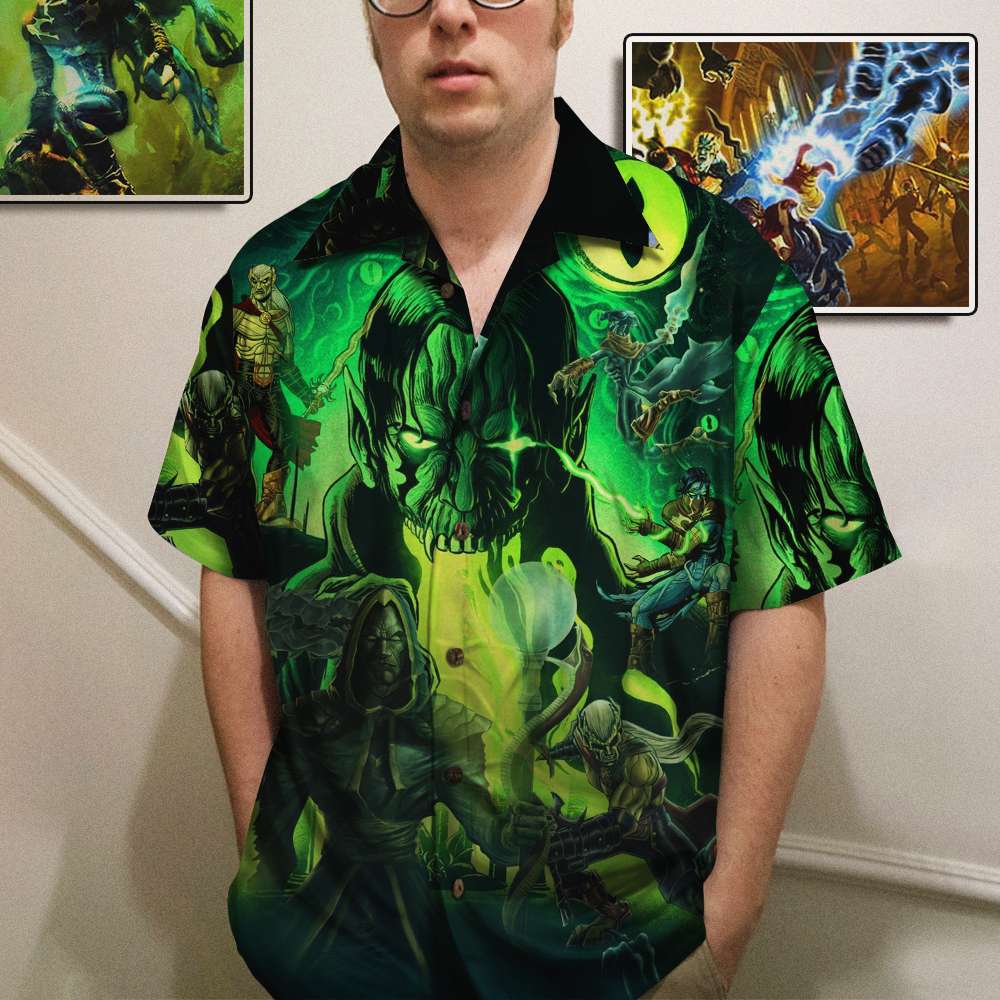 Legacy of Adventure Hawaiian Shirt - Fantasy Design