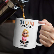 Load image into Gallery viewer, Personalized Pregnancy Announcement Mug - Perfect Gift for Mom, Dad, Auntie, Uncle! Mug PopCulturePrints
