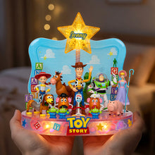 Load image into Gallery viewer, Illuminate Your Memories - Lovely Characters Retro Light Box - Personalized Gift for All Occasions Light Box PopCulturePrints
