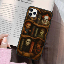 Load image into Gallery viewer, &quot;Embrace the Darkness&quot; - Horror Character Phone Case - Personalized Gift for Horror Lovers Phone Case PopCulturePrints
