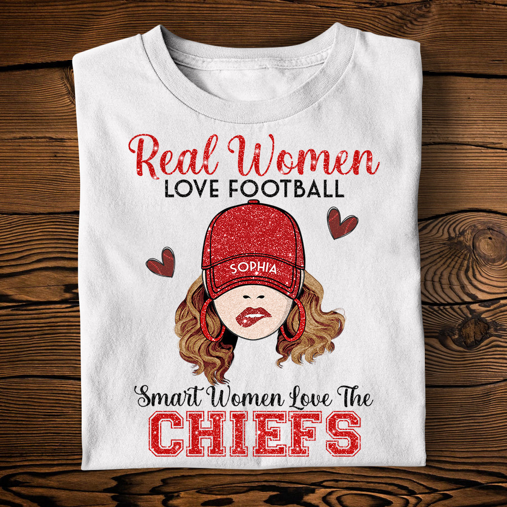 Personalized Sweatshirt for Smart American Football Fans - Chiefs Love