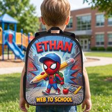 Load image into Gallery viewer, Class Is Back School Bag - Personalized Gifts For Kids 04TYQN130726 Backpack PopCulturePrints
