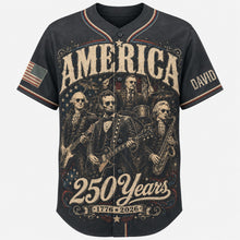 Load image into Gallery viewer, Celebrate Freedom with Proud &amp; Free Baseball Jersey - Personalized Gift for Patriots
