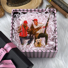 Load image into Gallery viewer, Personalized Hunting Lovers Figurine Ornament Ornament PopCulturePrints
