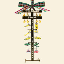 Load image into Gallery viewer, “Rev Up Your Holiday Spirit!” Racing Christmas Tree Ornament - Personalized Gift for Car Lovers Ornament PopCulturePrints
