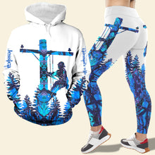 Load image into Gallery viewer, Personalized Lineman&#39;s Wife Hoodie &amp; Leggings Set
