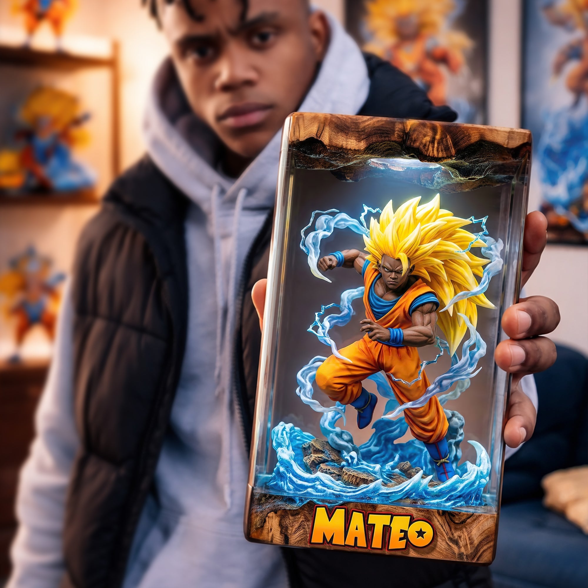 Unleash Your Inner Warrior - Custom Ultimate Warrior Acrylic Plaque Shaped Plaques PopCulturePrints