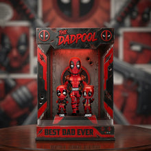 Load image into Gallery viewer, "Best Dad Ever" - Custom Acrylic Plaque - Personalized Gift for Dad and Grandpa Shaped Plaques PopCulturePrints
