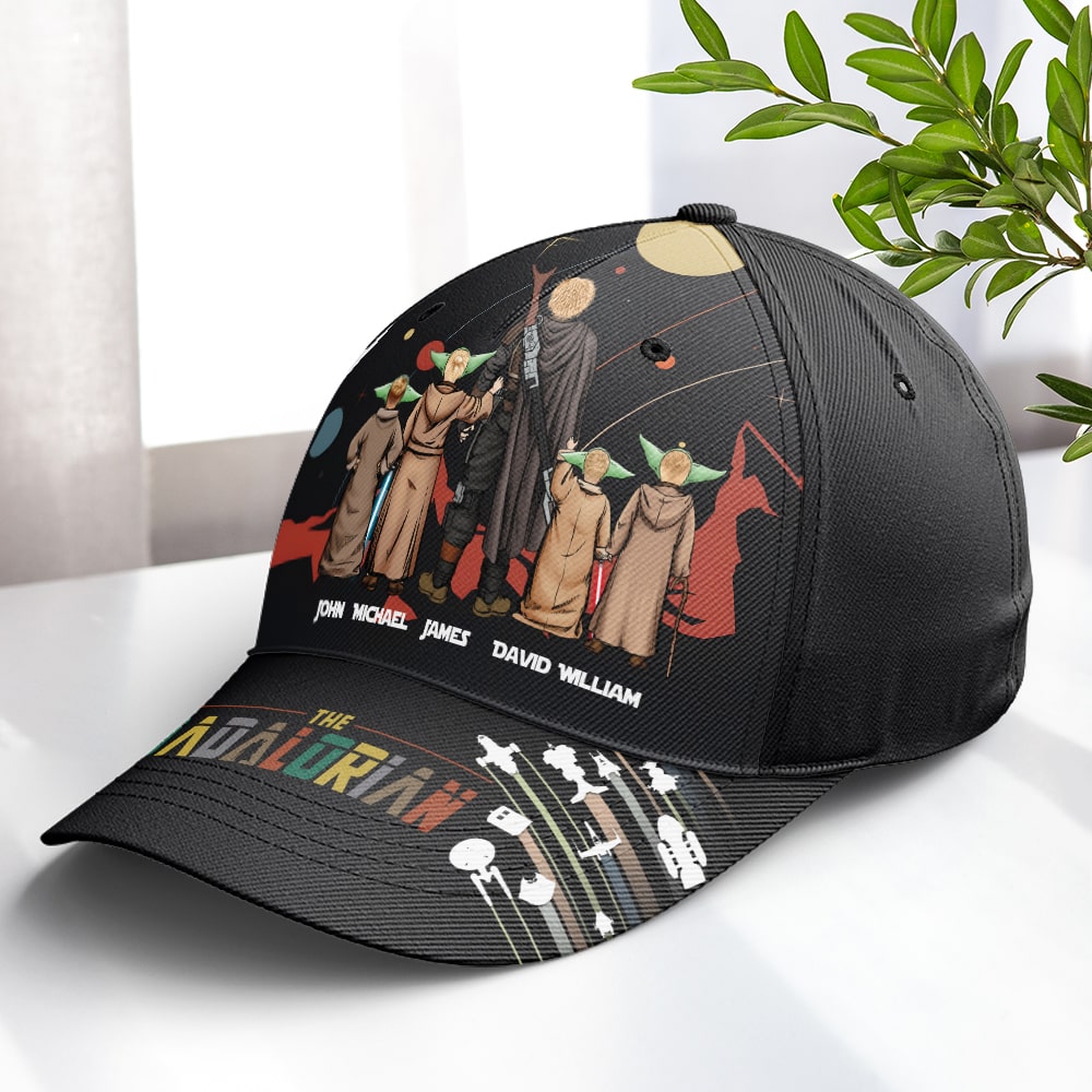 Personalized Dad Themed Classic Cap - The Dadalorian