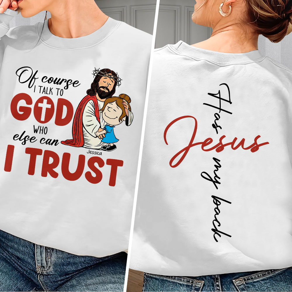 Personalized Jesus Trust Shirt for Christians Shirts PopCulturePrints