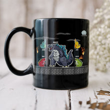 Load image into Gallery viewer, Personalized Dadzilla Coffee Mug - Monster Dad Gift Coffee Mug PopCulturePrints
