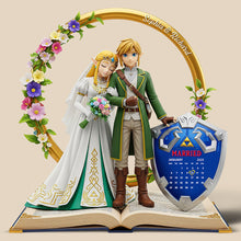 Load image into Gallery viewer, Love&#39;s Legendary Bond - Personalized Acrylic Plaque - Gift for Couples Shaped Plaques PopCulturePrints
