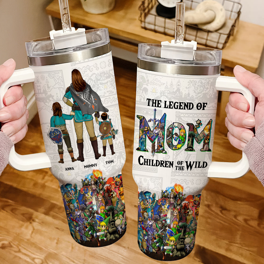 "The Ultimate Adventure Awaits!" - Personalized Tumbler for Moms - Perfect Gift for Moms and Grandmas Tumbler Cup PopCulturePrints
