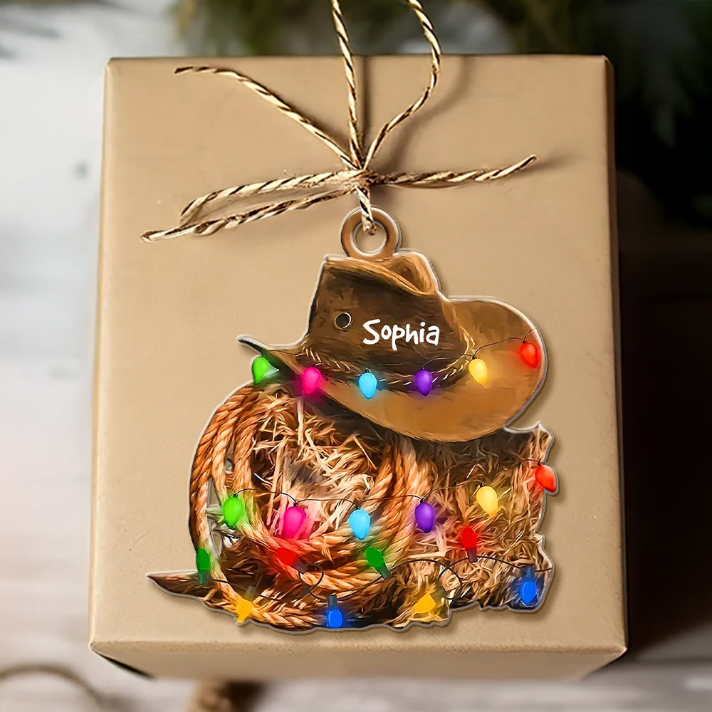 Custom Christmas Ornament for Horse Enthusiasts Ornament PopCulturePrints