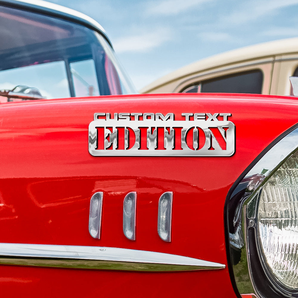 Firefighter Edition Car Emblem Sticker