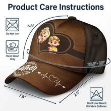 Load image into Gallery viewer, Proud Father Of A Few Dumb Kids - Personalized Classic Cap Classic Cap PopCulturePrints
