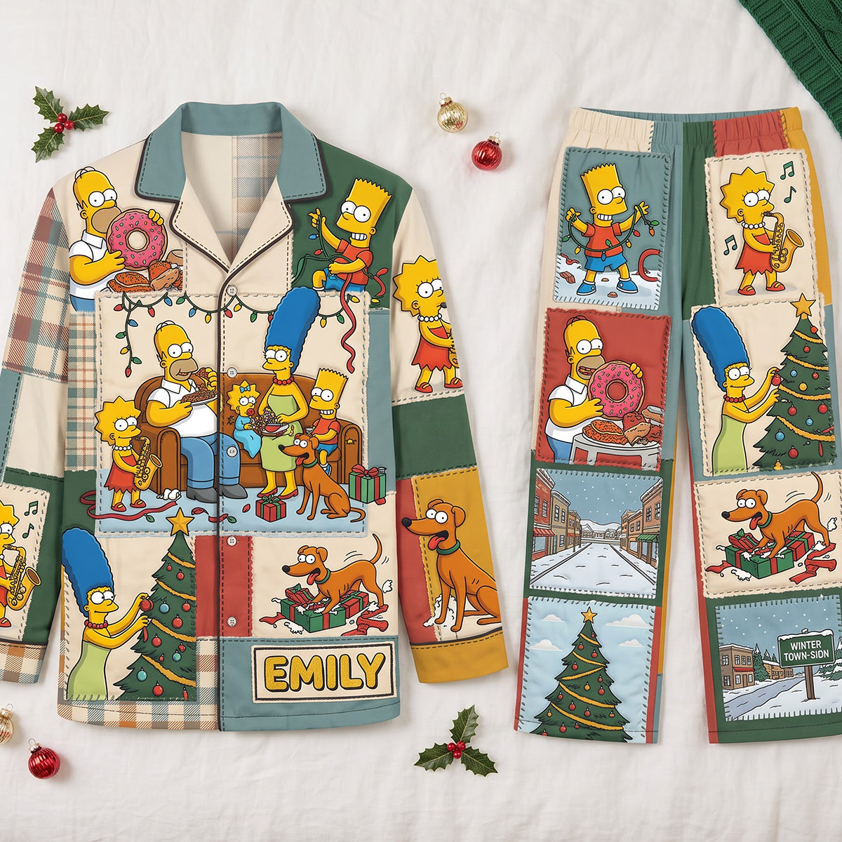 “Celebrate with Family: A Cozy Christmas” - Family Christmas Pajama Set - Personalized Gift for Everyone