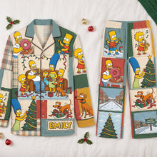 Load image into Gallery viewer, “Celebrate with Family: A Cozy Christmas” - Family Christmas Pajama Set - Personalized Gift for Everyone
