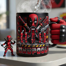 Load image into Gallery viewer, “Legendary Dad Squad: Celebrate Dad’s Heroics!” - Custom Magic Coffee Mug - Gift for Dad, Grandpa &amp; More Coffee Mug PopCulturePrints
