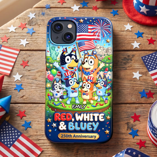 Celebrate with Family Pride - 250th Anniversary Phone Case - Personalized Gifts Phone Case PopCulturePrints