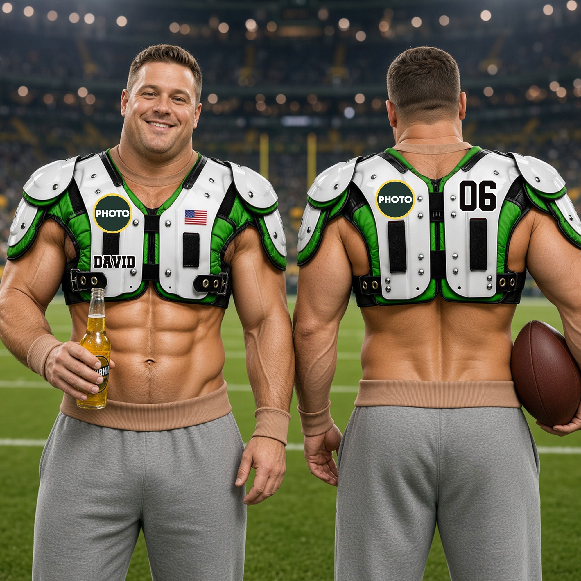 Unleash Your Inner Athlete - Funny Muscle Player Shirt - Personalized Gift for Sport Lovers