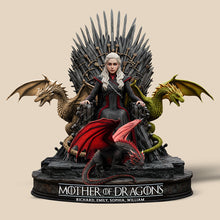 Load image into Gallery viewer, ‘Mother Of Dragons’ - Customized Gifts for Moms, Grandmas, and Fans Shaped Plaques PopCulturePrints
