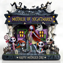 Load image into Gallery viewer, “Celebrate the Spooky Side of Motherhood!” - Custom Spooky Mom And Kids Acrylic Plaque - Unique Gift for Mom, Grandma, and More Shaped Plaques PopCulturePrints
