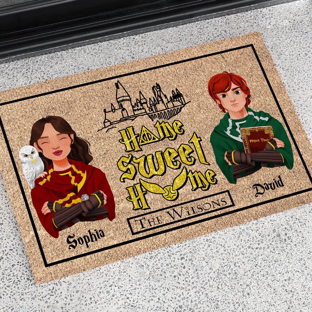 Personalized Wizarding World Welcome Mat