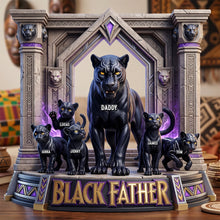 Load image into Gallery viewer, “The Best Warrior Dad” - Personalized Acrylic Plaque Gift for Dad, Grandpa, and Kids Shaped Plaques PopCulturePrints
