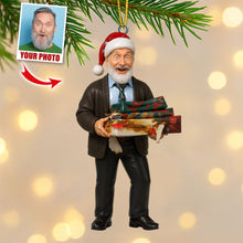 Load image into Gallery viewer, Bring Joy This Christmas - Custom Funny Ornament for Loved Ones Ornament PopCulturePrints
