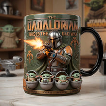 Load image into Gallery viewer, “This is the Dad Way” - Legendary Dad Force Magic Coffee Mug - Personalized Gifts for Dads, Grandpas, and More Coffee Mug PopCulturePrints
