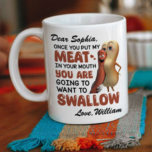 Load image into Gallery viewer, Custom Valentine&#39;s Day Gifts: Romantic Mug for Couples - Love You Forever Coffee Mug PopCulturePrints
