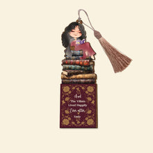 Load image into Gallery viewer, Personalized Villain Bookmark for Book Lovers Bookmarks PopCulturePrints
