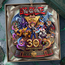 Load image into Gallery viewer, Celebrate 30 Years of Yu-Gi-Oh! - Personalized Christmas Ornament for Fans

