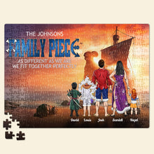 Load image into Gallery viewer, Custom Family Jigsaw Puzzle - Perfect Fit for Unique Families Jigsaw Puzzles PopCulturePrints
