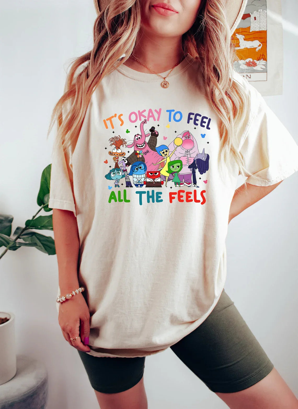 It's Okay to Feel All The Feels - Inside Out Inspired T-Shirt