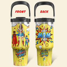 Load image into Gallery viewer, Best Mom Ever - Personalized Tumbler Cup for Mother&#39;s Day | Custom Gift for Mom, Grandma &amp; More Tumbler Cup PopCulturePrints
