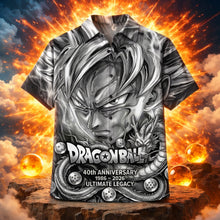 Load image into Gallery viewer, Dragon Ball 40th Anniversary Hawaiian Shirt - Personalized Gift for Fans of Anime and Public Culture Hawaiian Shirts PopCulturePrints
