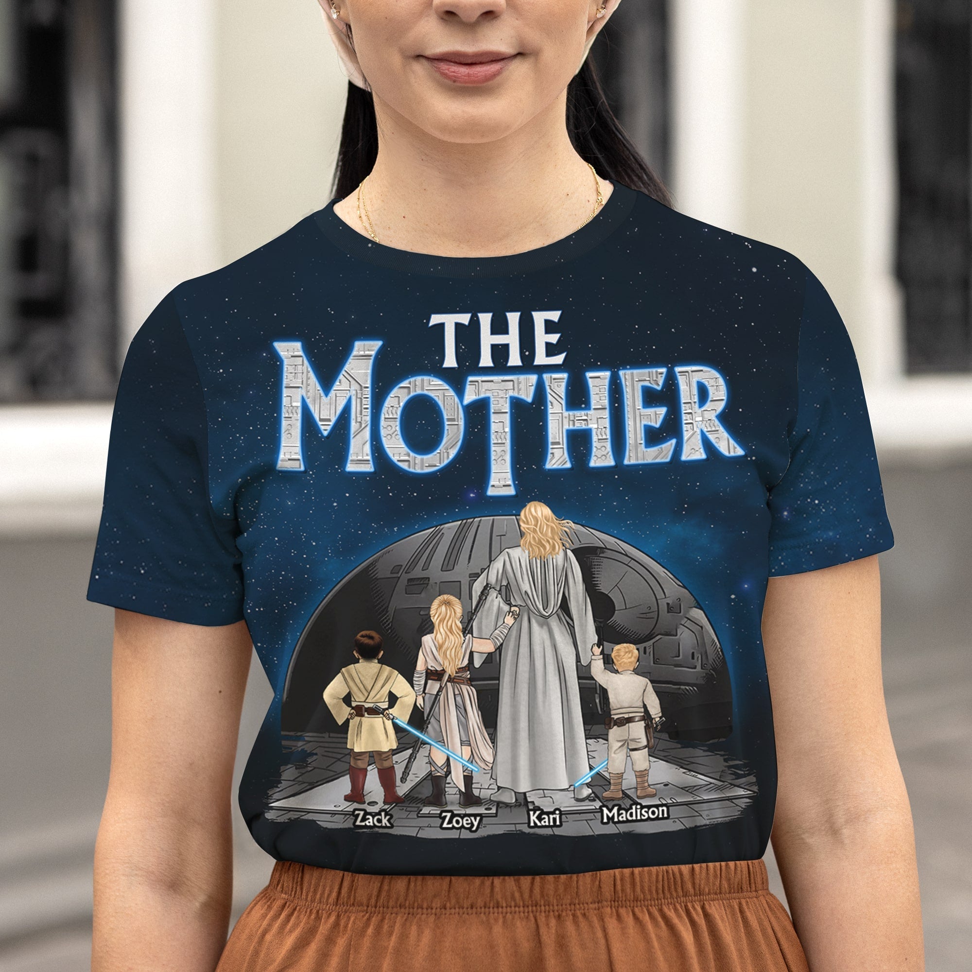 Star-Inspired Personalized Mother's Day T-Shirt