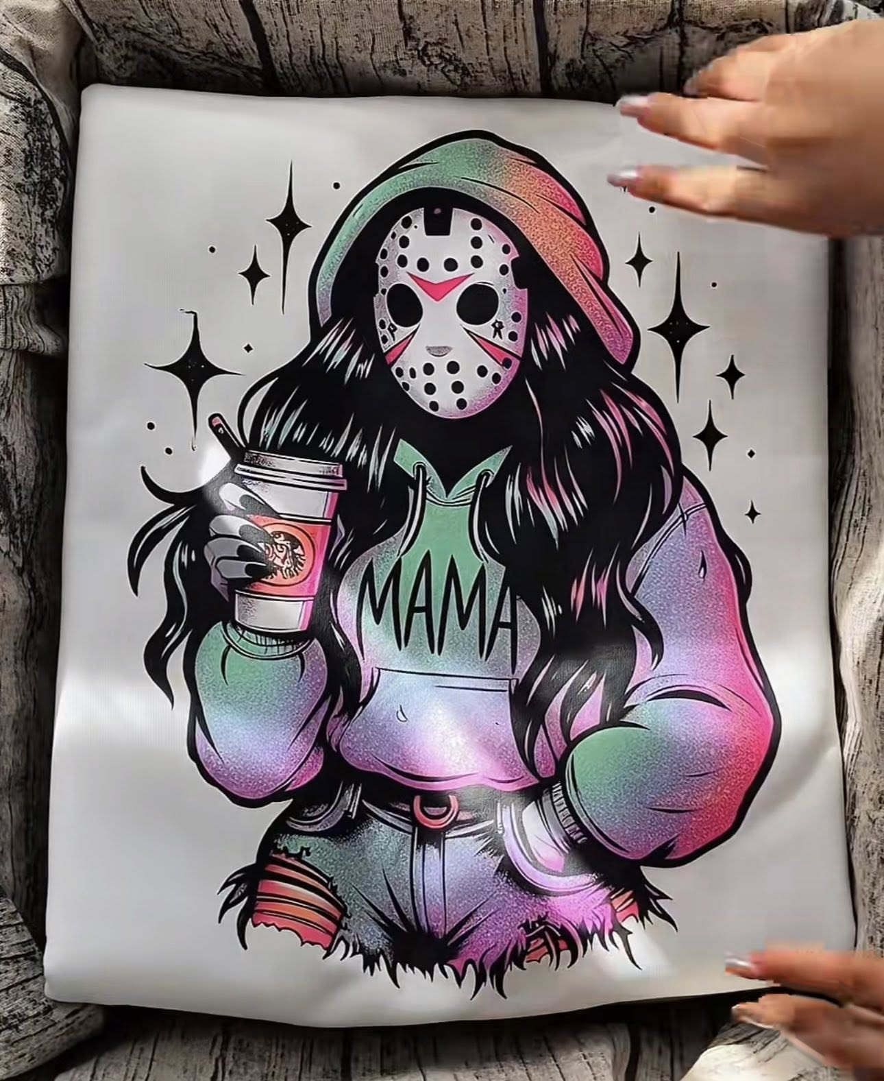 “Spooky Vibes for the Coolest Mom” - Haunted Mama Graphic Shirt Bundle - Personalized Gift for Moms and Grandmas Shirts PopCulturePrints