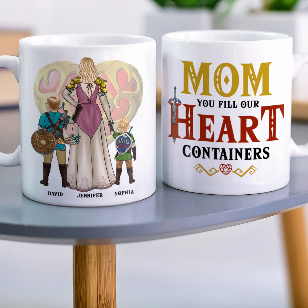 Personalized Fantasy Mom Coffee Mug - Heartfelt Mother's Day Gift Coffee Mug PopCulturePrints